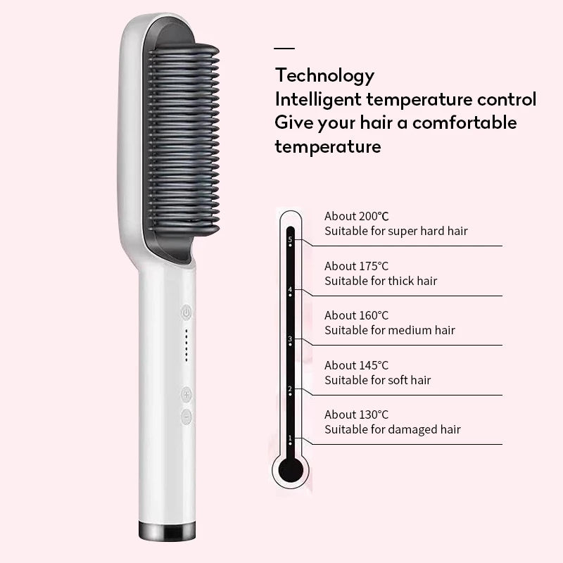 IonSmooth 2-in-1 Straightener & Curling Brush